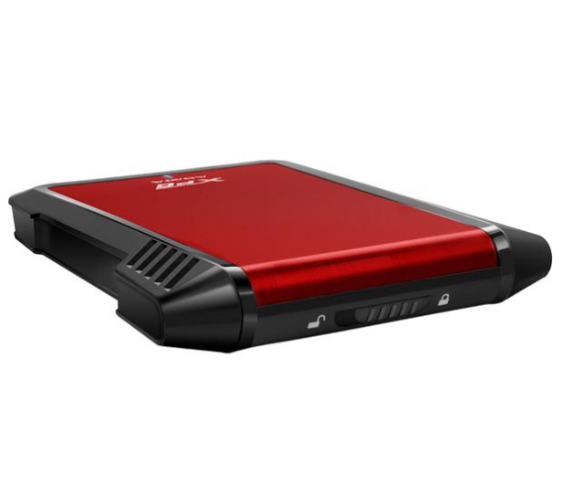 ADATA 1000GB 2,5" USB 3.1 Gaming Czarno-czerwony - 1441396 - zdjęcie 4